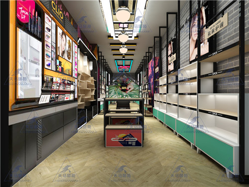 西安化妝品展柜